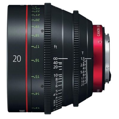 CN-E 20mm T1.5 L F Cinema Prime Lens for Canon EF