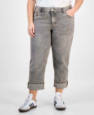 Trendy Plus Size AbSolution Boyfriend Pants