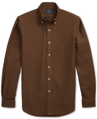Men's Garment-Dyed Oxford Shirt