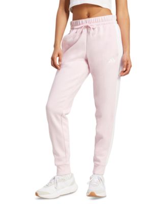 adidas - Women's Essentials Three Stripes Fleece Slim Pants