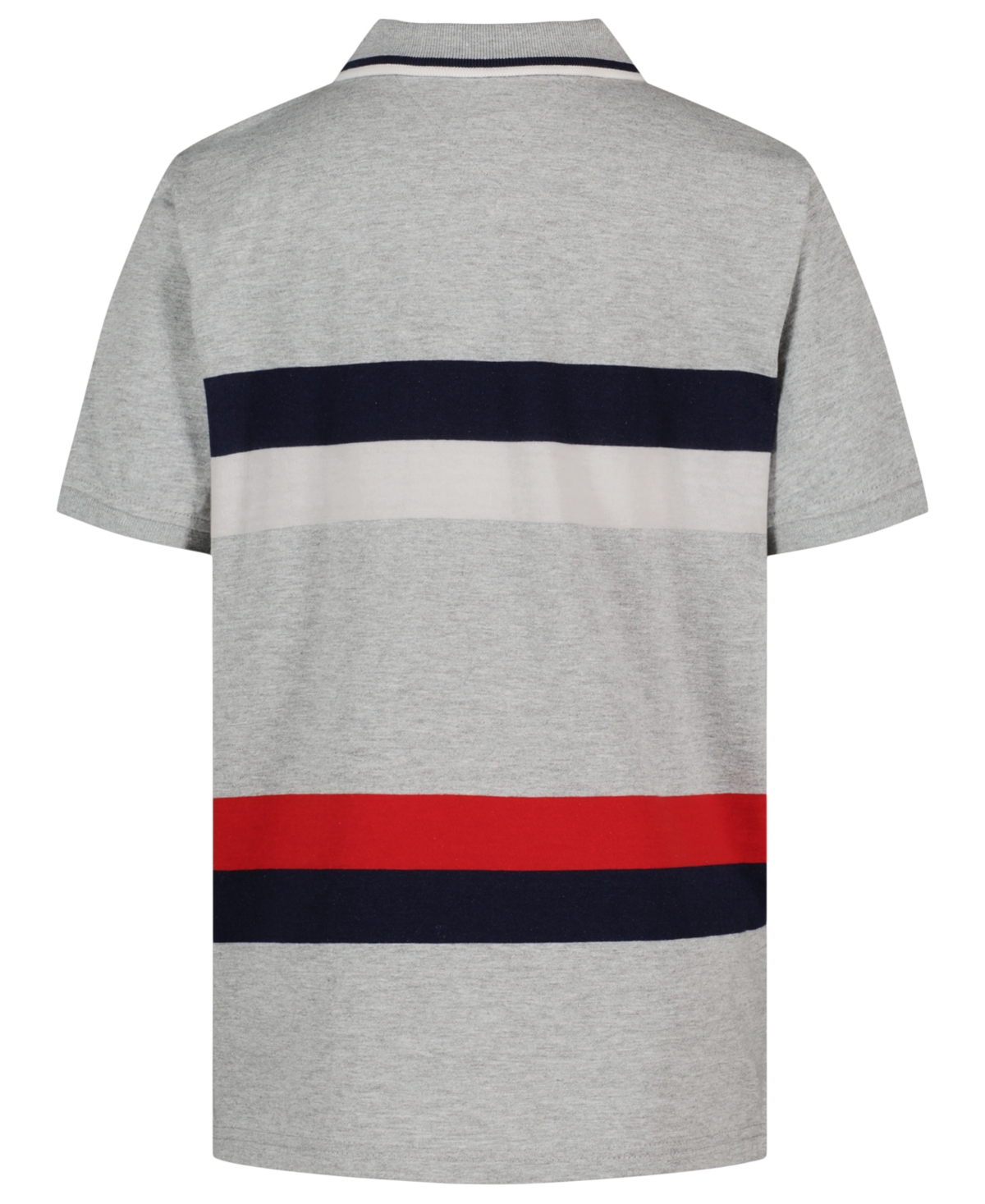 Tommy Hilfiger Big Boys Stretch Polo Shirt In Gray