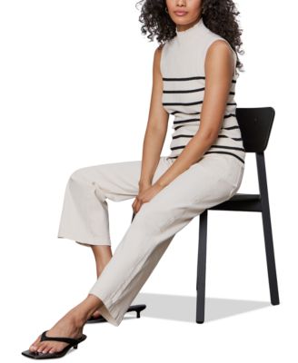 Women's League High-Rise Crop Wide-Leg Jeans 