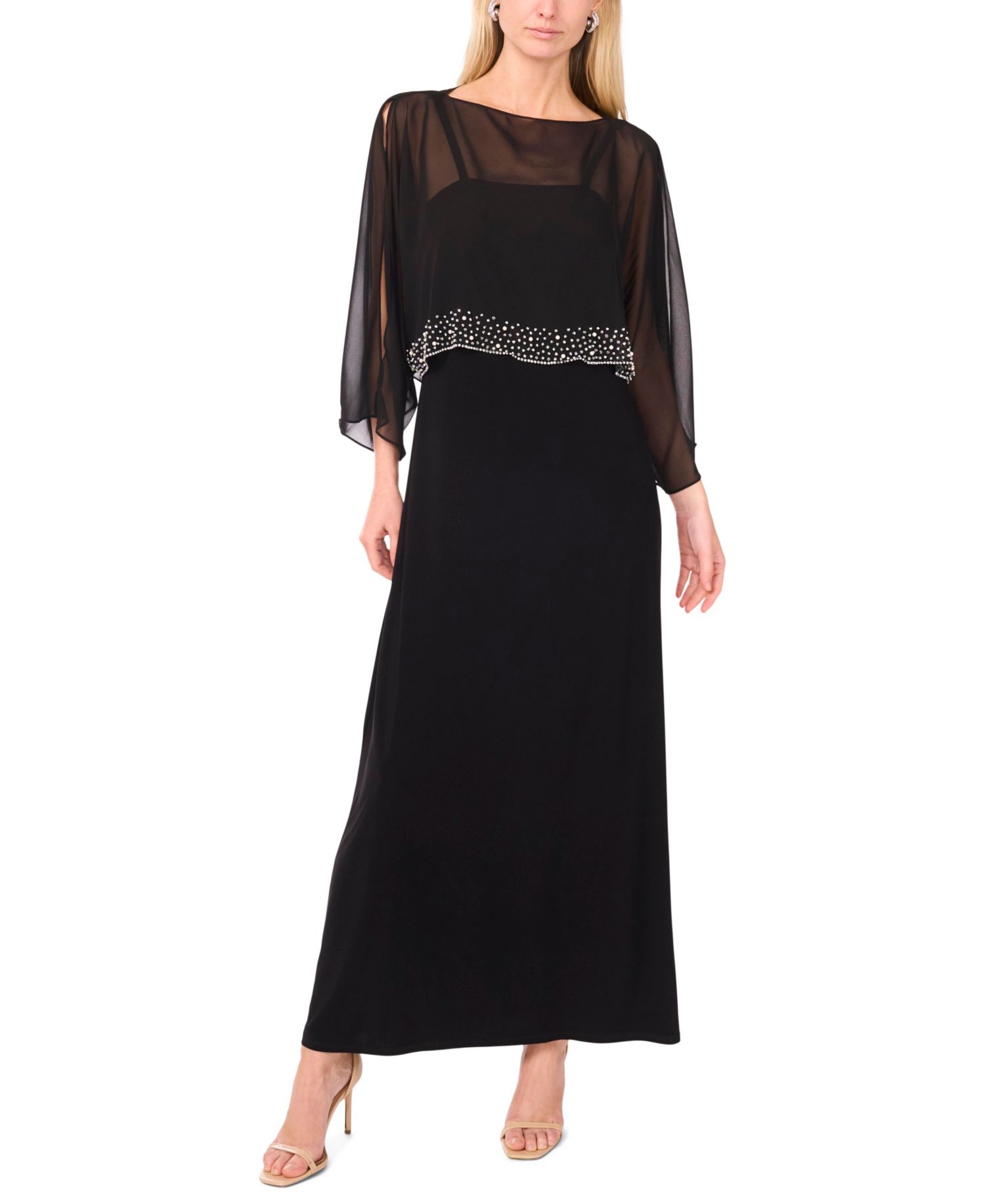 Women's Solid-Color Gown