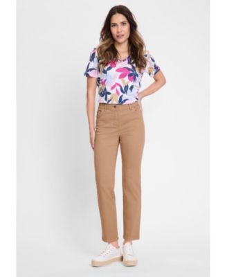 Women's Lisa Straight Cropped Stretch Jean