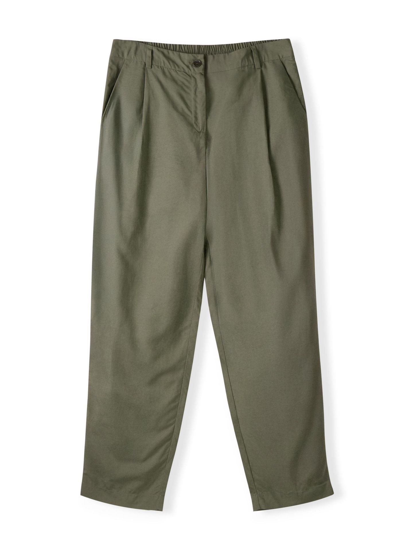 Женские брюки Celtic & Co. Casual Tapered Leg, цвет: Тёмный зелёный — фото 6