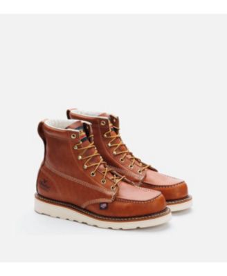 Men's American Heritage 6" Tobacco Moc Toe Work Boots for Men