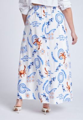 Women's Printed Full Skirt