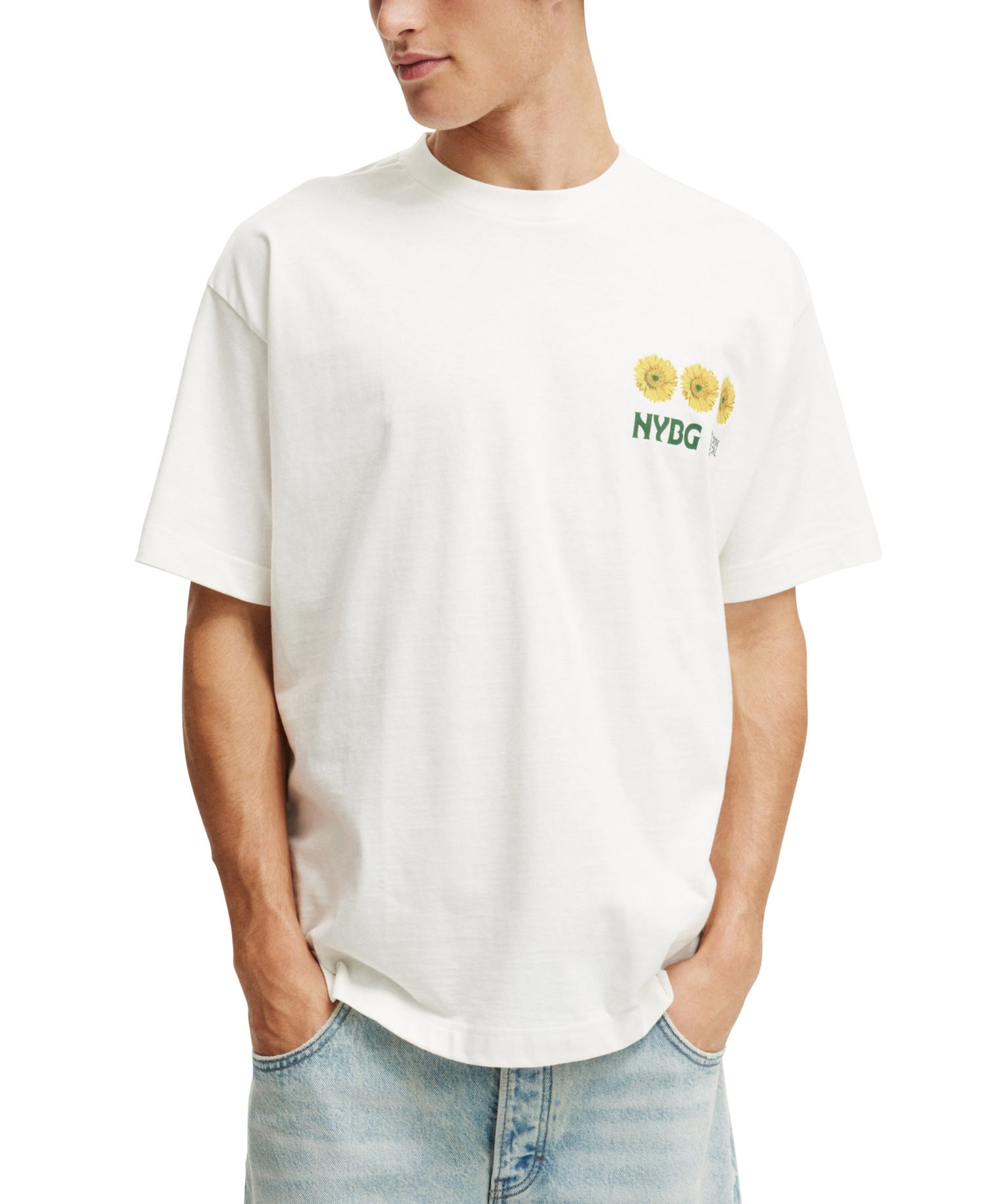 Men's Box Fit New York License T-Shirt