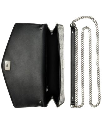 Geo-Motif Woven Straw Medium Sawyer Bag