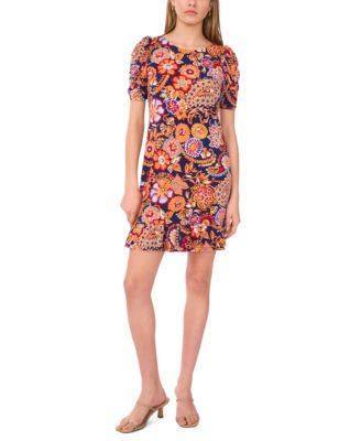 MSK - Petite Short-Sleeve Jersey Shift Dress