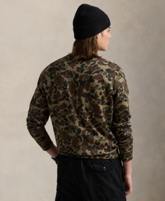Men's Camo Double-Knit Sweatshirt