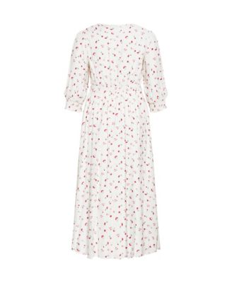 Plus Size Jolene Print Maxi Dress