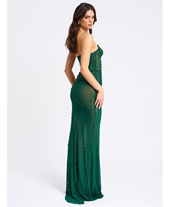 kelly green dress women Under The Stars Tie Back versatile gown will make you feel like you stepped off the red carpet and onto the aisle Santorini Kelly Green Dress