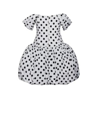 Women's Umika Polka Dots Bubble Hem Mini Dress