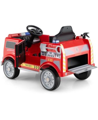 Kids Ride on Fire Truck with Remote Control and Extinguisher