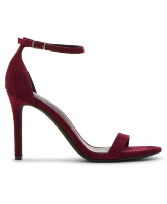 Brazen Two-Piece Stiletto Dress Sandals