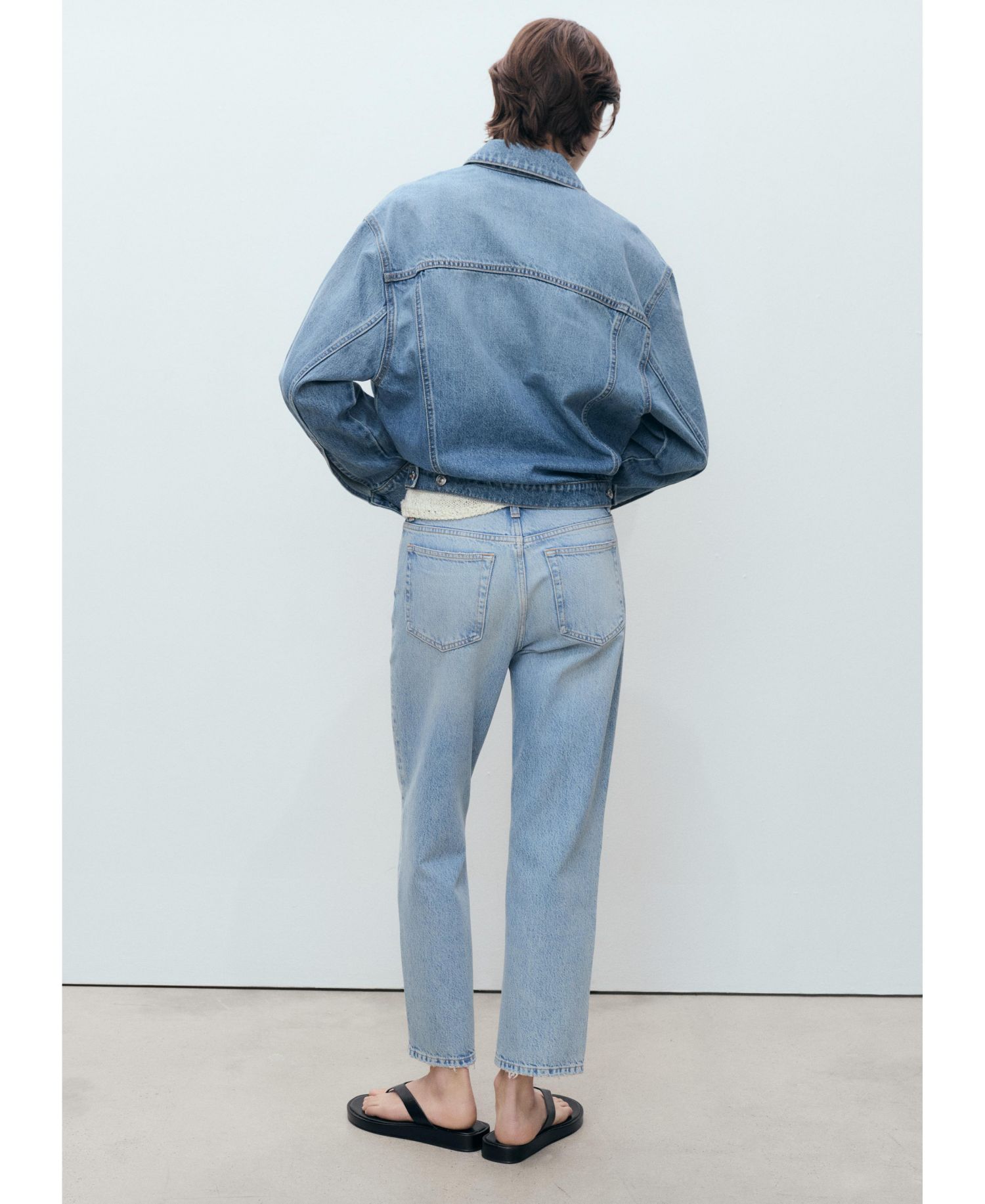 Women's Mid-Rise Straight Jeans