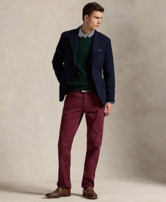 Men's Varick Slim Straight Stretch Sateen Pants