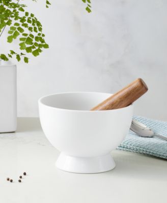 Whiteware Mortar & Pestle Set, Exclusively at Macy's