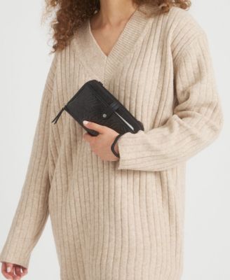 Women's Iris Leather Convertible Crossbody Bag