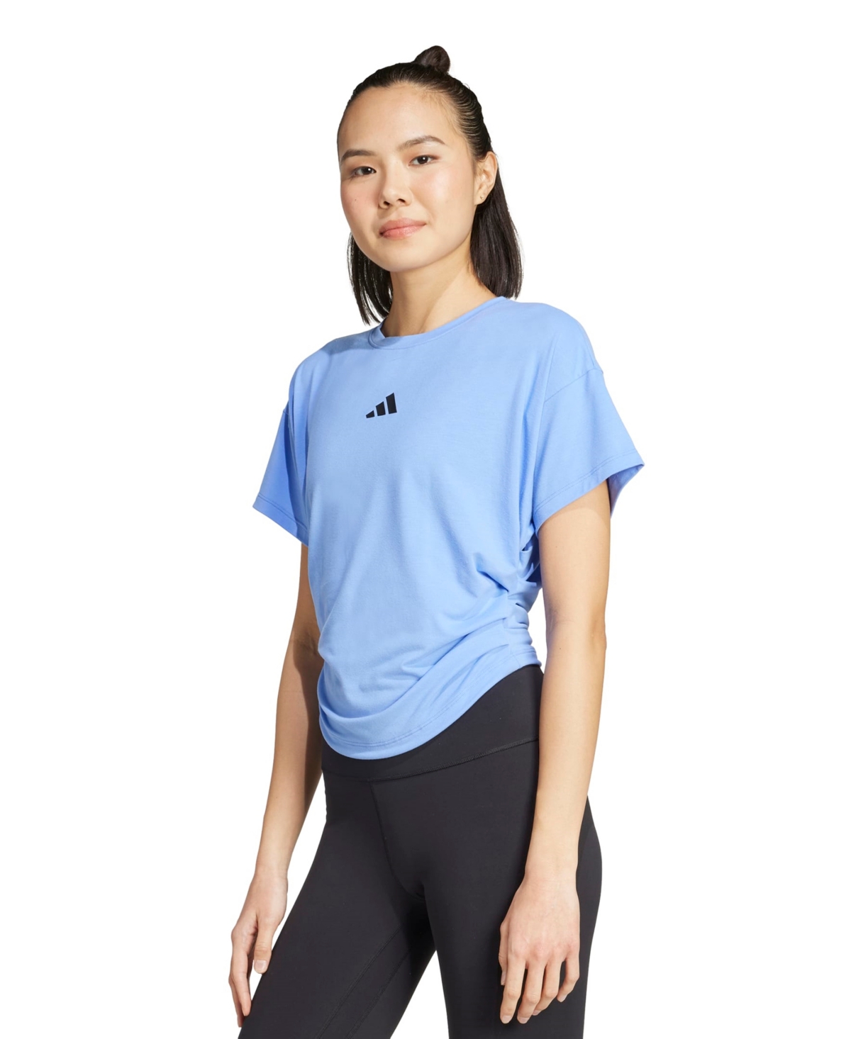 Adidas Originals Women's Power Training T Shirt In Blue