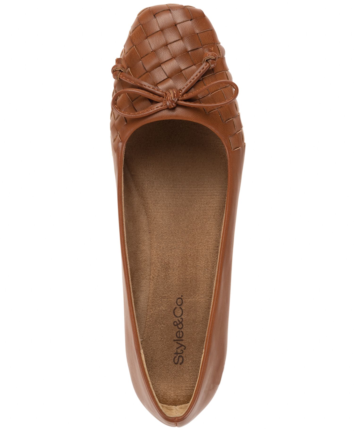 Women's Baileyy Woven Snip Toe Ballet Flats