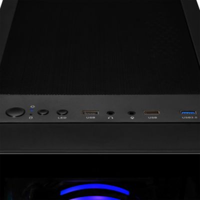 SET Gaming PC - Liquid Cooled AMD Ryzen 7 9700X 3.8GHz 8-Core, 32GB DDR5 Memory, GeForce RTX 5060 Ti 16GB GDDR7, 2TB SSD, WiFi, Win 11 Home