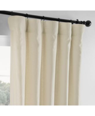 French Linen Room Darkening Curtain