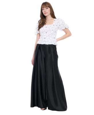 Women's Printed Square-Neck Top