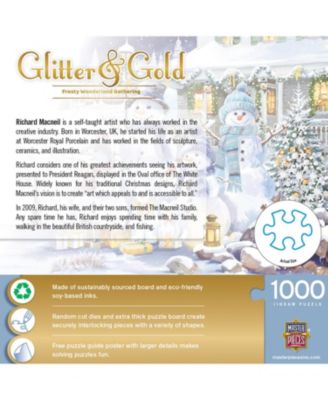 Glitter & Gold - Frosty Wonderland Gathering 1000 Piece Puzzle