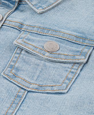 Girls Utility Shirt Dress