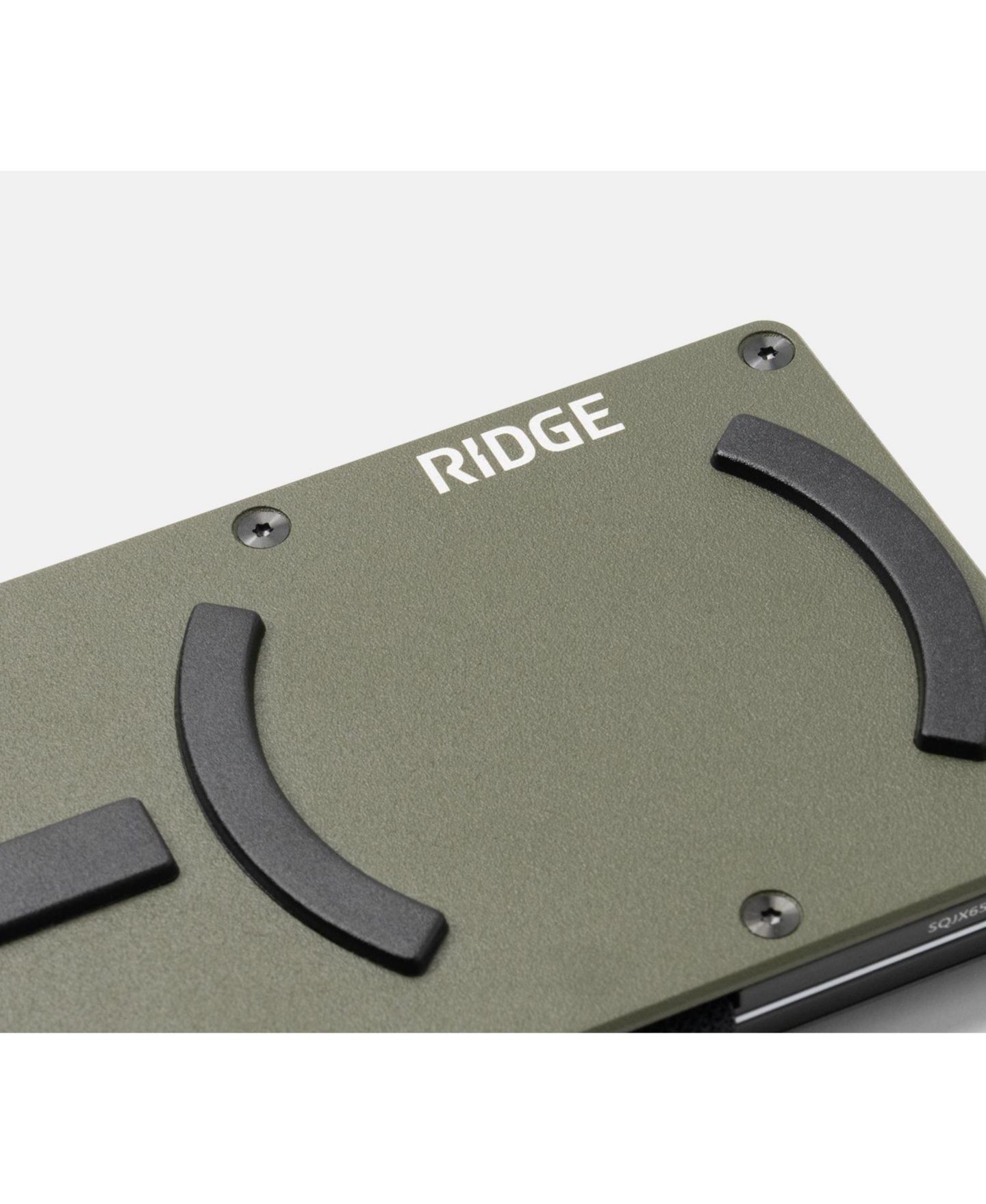 Мужской кошелёк The Ridge RIDGE Wallet for Magsafe - Matte Olive - Cash Strap, цвет: Матовый оливковый — фото 3