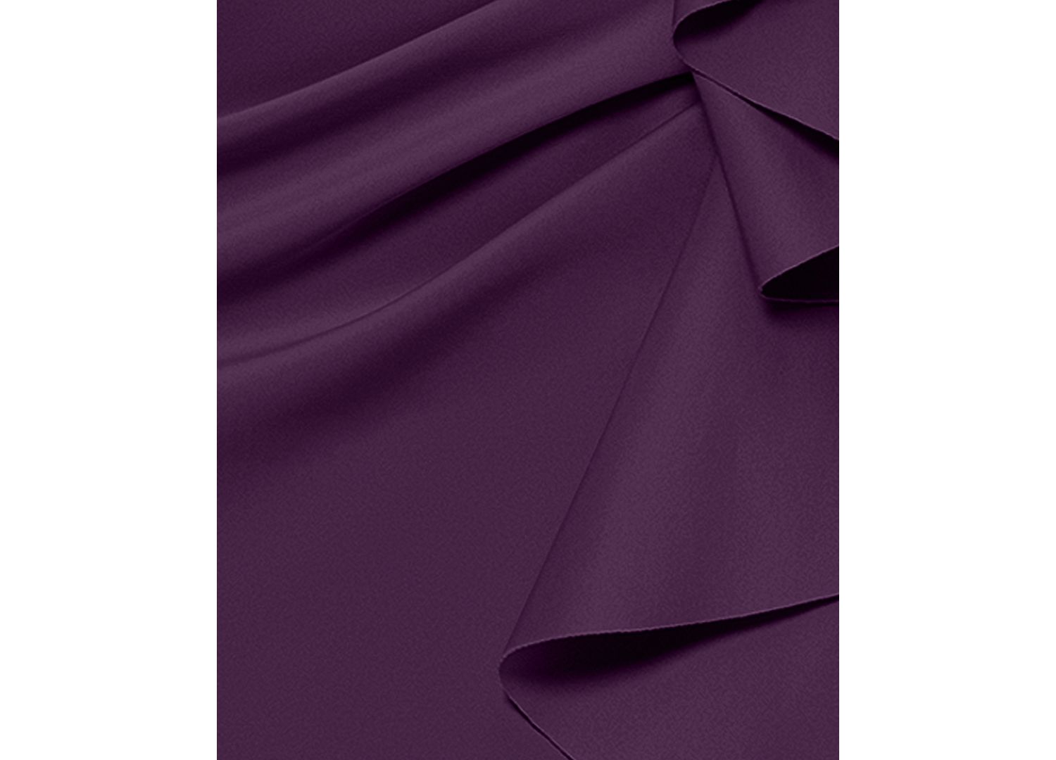 Women's Scuba Off-The-Shoulder Gown