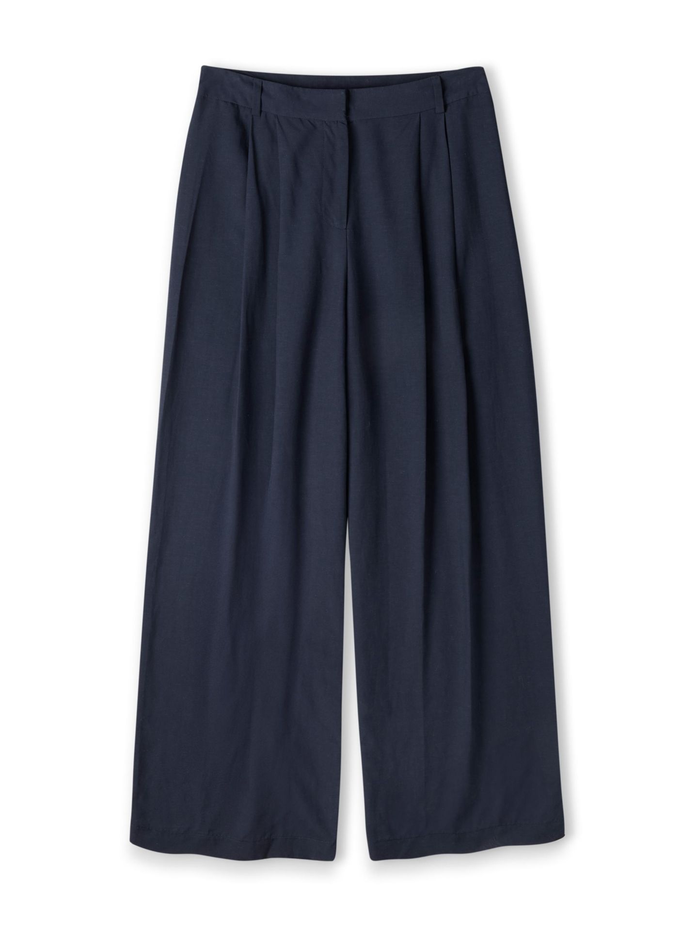 Женские брюки Celtic & Co. Wide Leg Drape, цвет: Тёмный тёмно-синий — фото 8