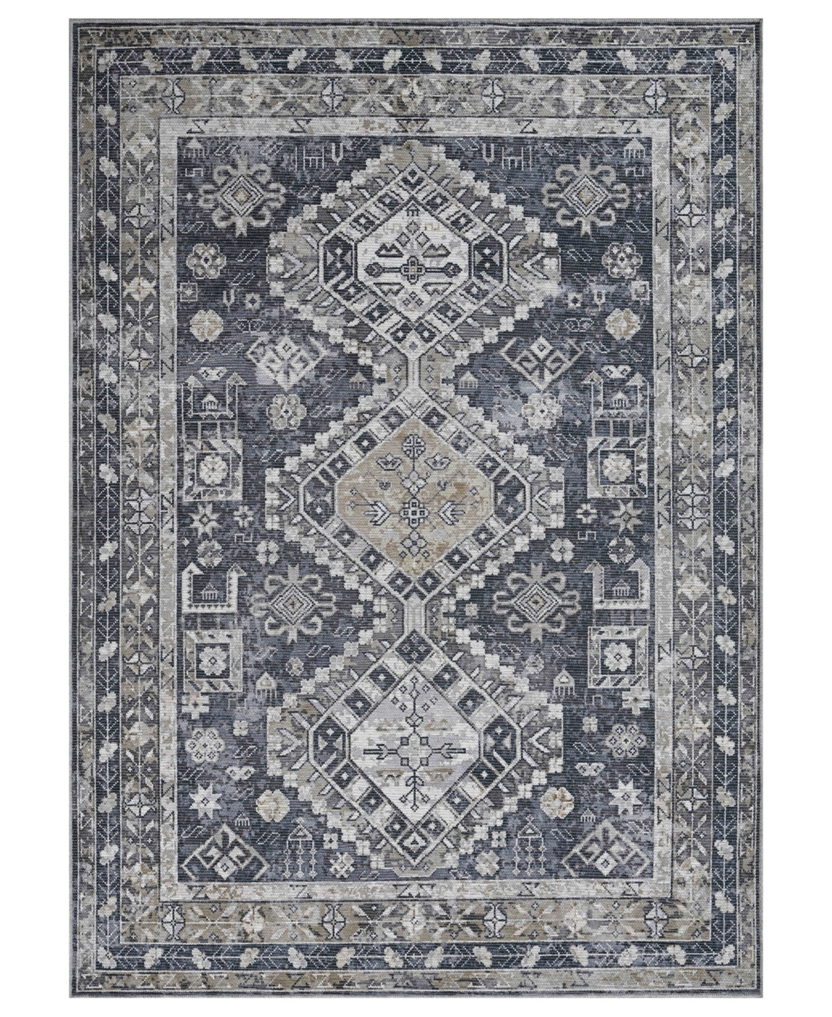 Amer Rugs Alaska Machine Washable Ala2 7'10'' X 9'9'' Area Rug