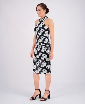 Women's Sequined Pencil Skirt