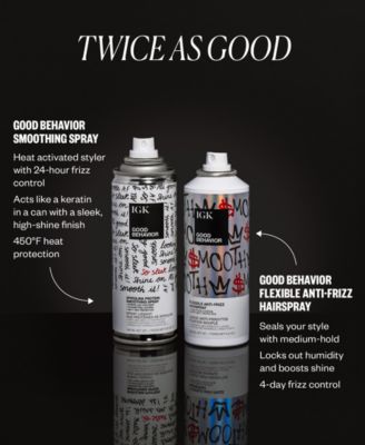 Good Behavior Flexible Anti-Frizz Hairspray, 1.8 oz.