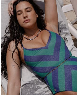 Women's Arava Stripes One Piece Swimsuit