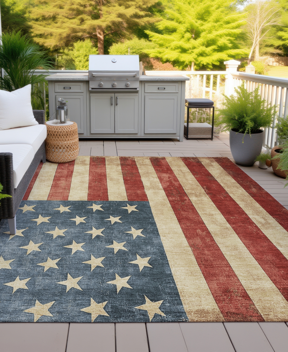 Addison Liberty Lb1 3'x5' Area Rug