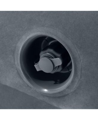 Queen Size Inflatable Pull-Out Sofa Bed Sleep Away Futon Couch, Dark Gray