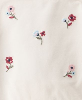 Baby Girls Floral Long-Sleeve Bodysuit & Pants, 2 Piece Set