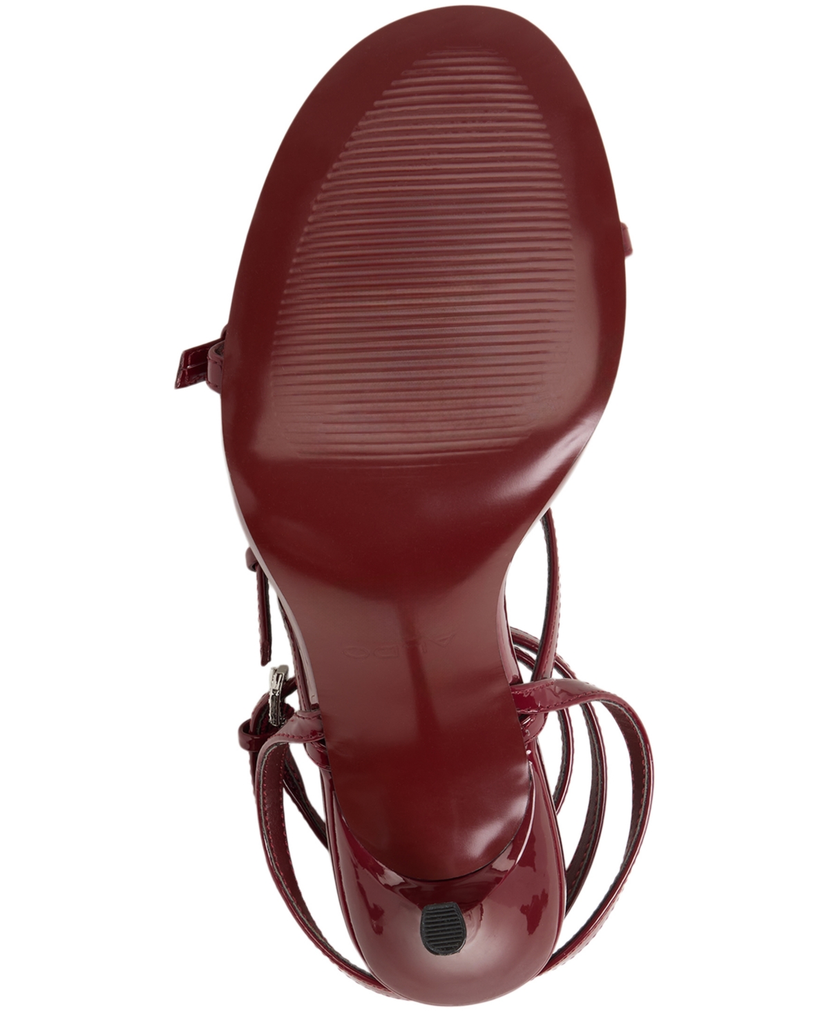 Aldo Jamielynn Ankle Strap Sandal In Red