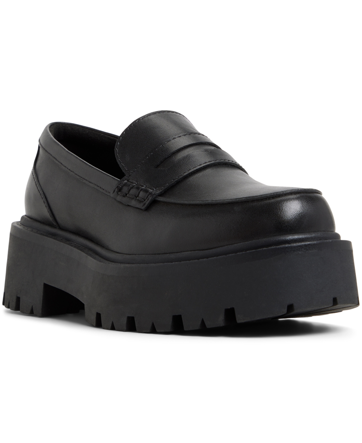 Women's Cadaycia Lug-Sole Loafers - Black
