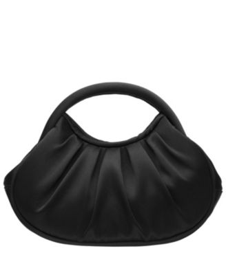 Mini Moon with Cut Out Handle Satchel Bag