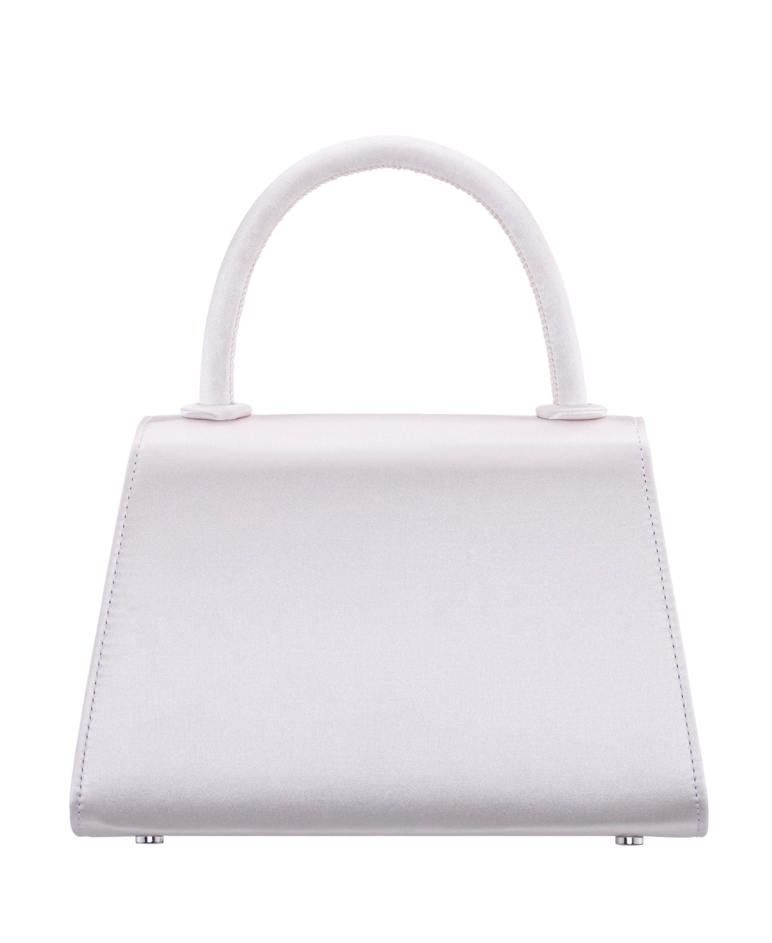 Crystal Double Bow Handheld Satchel Bag