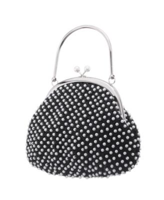 Vintage Style All Over Frame Clutch Bag