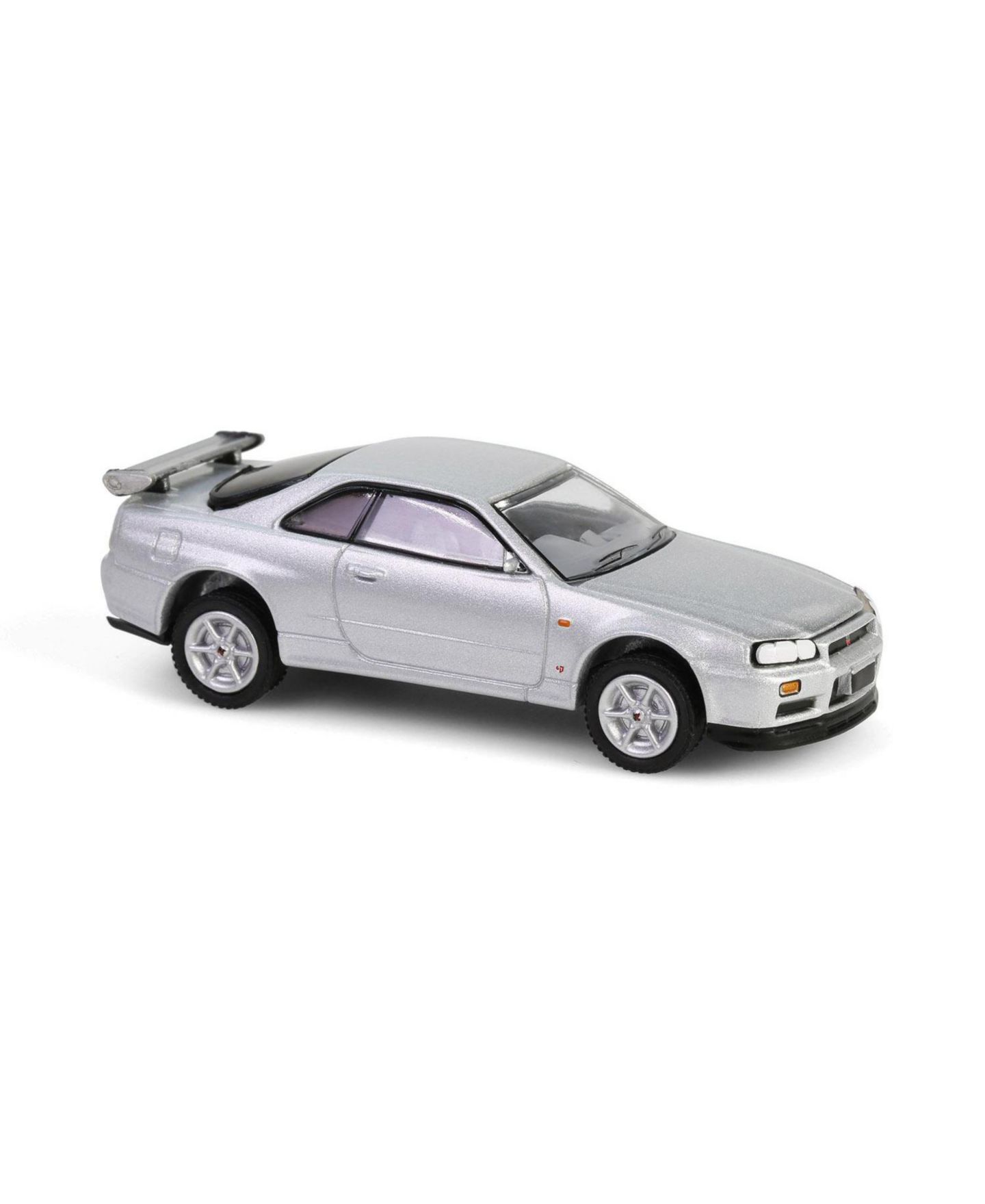 Коллекционная модель Greenlight Nissan Skyline V-Spec R34 1999, 1/64, серия к 25-летию — фото 3