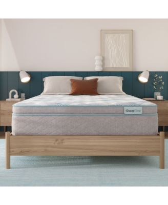 Beautyrest - Bashful Lullaby 14.25" Ultra Plush Pillow Top Mattress Set - Twin XL
