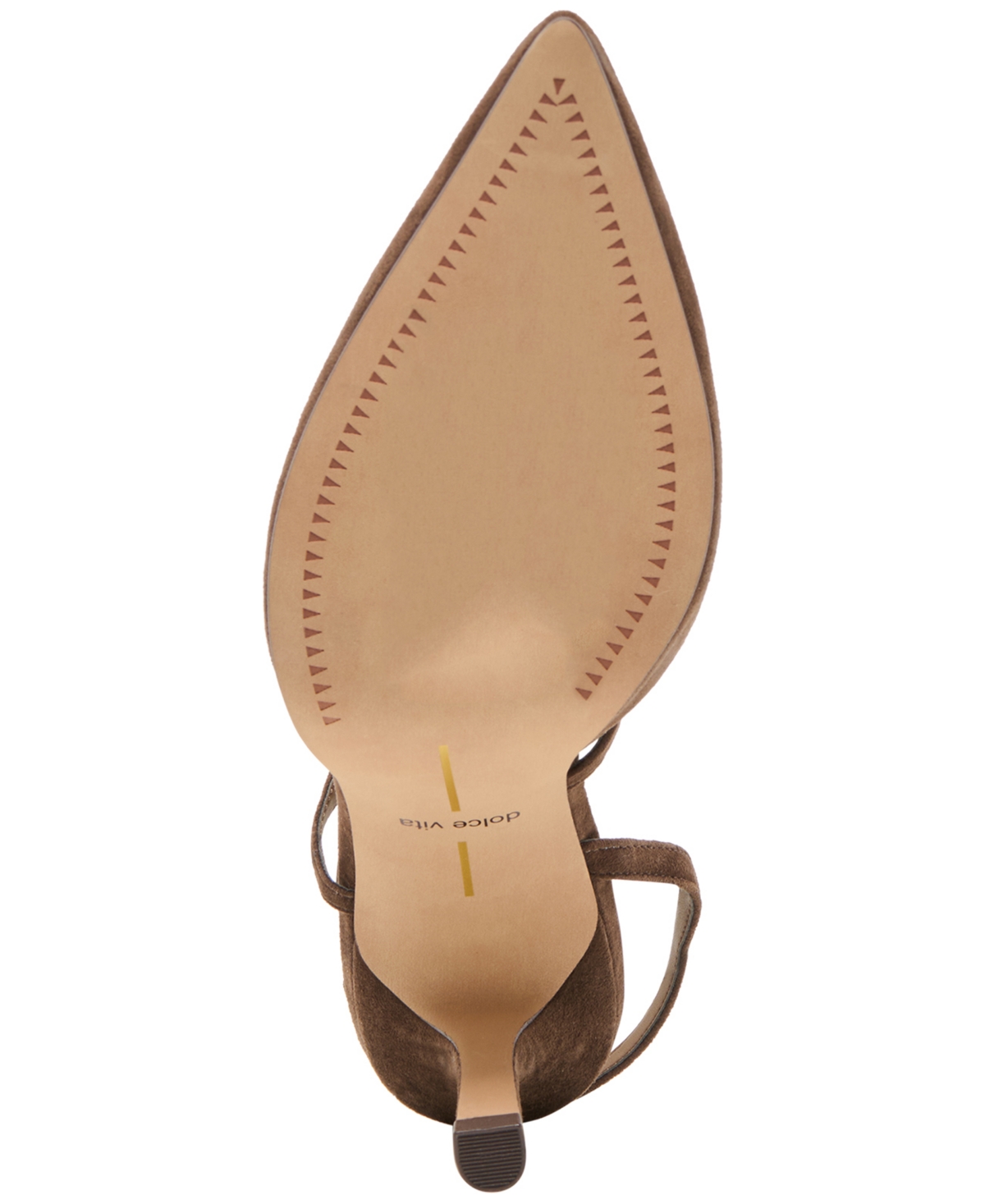 Dolce Vita Women's Kamra Asymmetrical Stiletto Pointed Toe Pumps In Brown