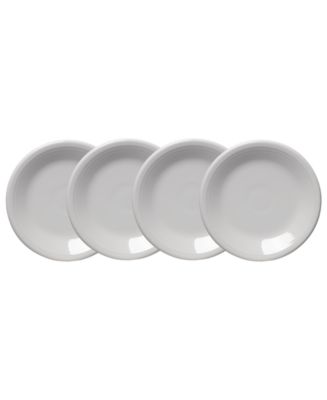 Fiesta White Classic Rim Salad Plates, Set of 4 - Macy's